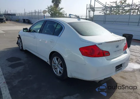 2013 Infiniti G37 Journey from USA, damaged, VIN JN1CV6AP7DM718966